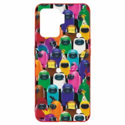 Чохол для Oppo Reno 5 Lite Among Us Astronauts 3D - PrintSalon