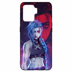 Чохол для Oppo Reno 5 Lite Аркейн Джнкс - PrintSalon