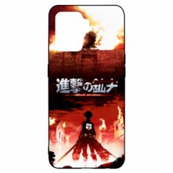 Чехол для Oppo Reno 5 Lite Attack of the Titans - PrintSalon