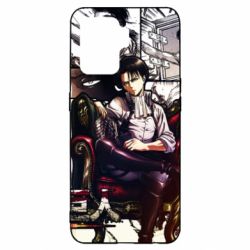 Чохол для Oppo Reno 5 Lite Attack on Titan Кapral Levi - PrintSalon