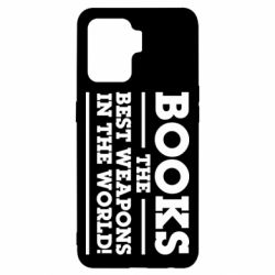 Чехол для Oppo Reno 5 Lite Books the best weapons in the world - PrintSalon