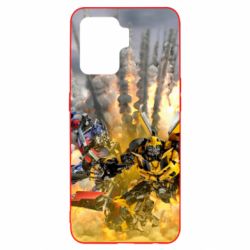 Чохол для Oppo Reno 5 Lite Bumblebee and Optimus Prime - PrintSalon