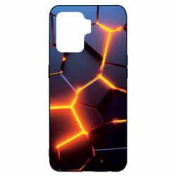 Чохол для Oppo Reno 5 Lite Cracked Blocks - PrintSalon