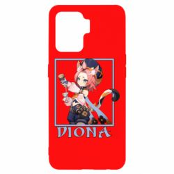 Чехол для Oppo Reno 5 Lite Diona Genshin Impact - PrintSalon