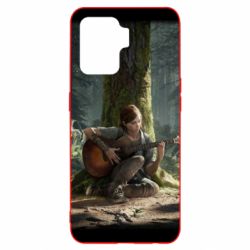 Чехол для Oppo Reno 5 Lite Ellie Plays Guitar - PrintSalon