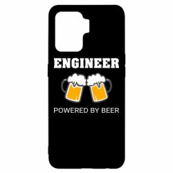 Чехол для Oppo Reno 5 Lite Engineer Powered By Beer - PrintSalon
