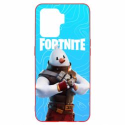 Чехол для Oppo Reno 5 Lite Fortnite Snowman - PrintSalon