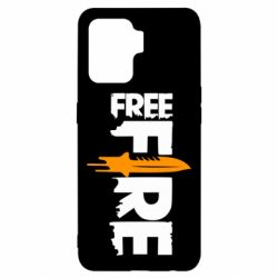 Чохол для Oppo Reno 5 Lite Free Fire vertical logo - PrintSalon