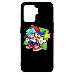 Чехол для Oppo Reno 5 Lite Friday Night Funkin Star - PrintSalon