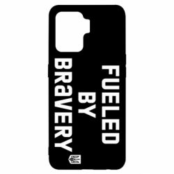 Чехол для Oppo Reno 5 Lite Fueled by bravery - PrintSalon