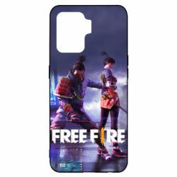 Чехол для Oppo Reno 5 Lite Garena Free Fire Samurai Team - PrintSalon
