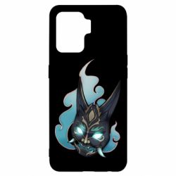 Чехол для Oppo Reno 5 Lite Genshin Impact Xiao's mask - PrintSalon