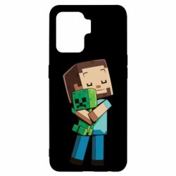 Чохол для Oppo Reno 5 Lite Heroes from Minecraft - PrintSalon