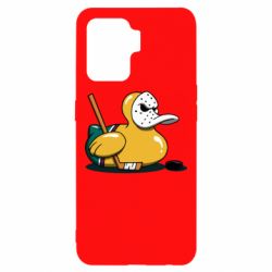 Чехол для Oppo Reno 5 Lite Hockey duck - PrintSalon