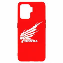Чехол для Oppo Reno 5 Lite Honda skull - PrintSalon