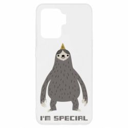 Чехол для Oppo Reno 5 Lite I'm special Sloth - PrintSalon