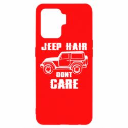 Чехол для Oppo Reno 5 Lite Jeep hair don't care - PrintSalon