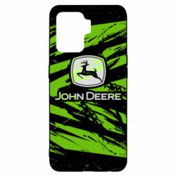 Чохол для Oppo Reno 5 Lite John Deere and green background - PrintSalon