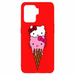 Чехол для Oppo Reno 5 Lite Kitty ice cream - PrintSalon