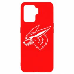 Чехол для Oppo Reno 5 Lite Kurama line art - PrintSalon