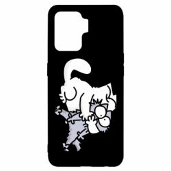 Чохол для Oppo Reno 5 Lite Любов котів - PrintSalon