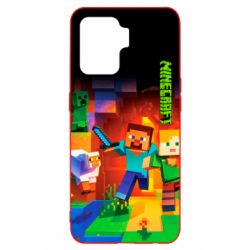 Чехол для Oppo Reno 5 Lite Майнкрафт - PrintSalon