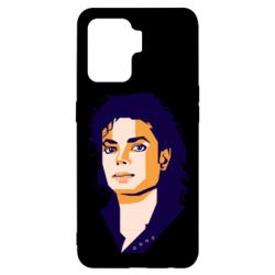 Чехол для Oppo Reno 5 Lite Michael Jackson Graphics Cubism - PrintSalon