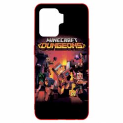 Чехол для Oppo Reno 5 Lite Minecraft Dungeons new - PrintSalon