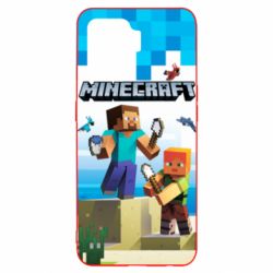 Чехол для Oppo Reno 5 Lite Minecraft summer - PrintSalon