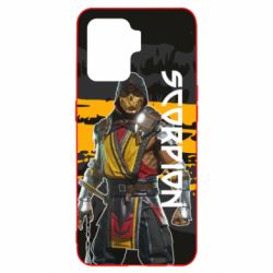 Чехол для Oppo Reno 5 Lite Mortal Kombat-Scorpion