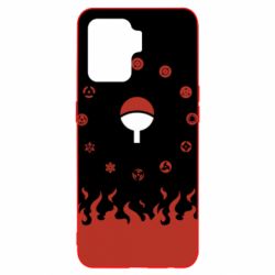Чехол для Oppo Reno 5 Lite Naruto Sasuke Uchiha Sharingan - PrintSalon