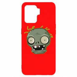 Чехол для Oppo Reno 5 Lite Plants vs zombie head - PrintSalon