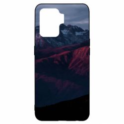 Чохол для Oppo Reno 5 Lite Red mountains - PrintSalon