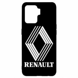 Чехол для Oppo Reno 5 Lite Renault Logo 1972 - PrintSalon