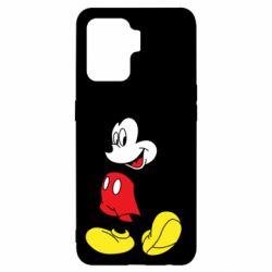 Чехол для Oppo Reno 5 Lite Smiling Mickey - PrintSalon