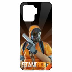 Чехол для Oppo Reno 5 Lite Standoff 2 Terrorist in a gas mask - PrintSalon