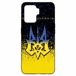 Чохол для Oppo Reno 5 Lite Ukraine, yellow blue - PrintSalon