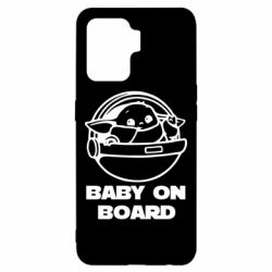 Чехол для Oppo Reno 5 Lite Вaby on board - PrintSalon