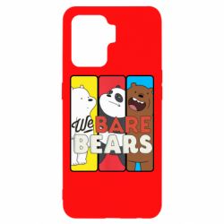 Чехол для Oppo Reno 5 Lite We bare bears collage - PrintSalon