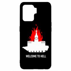 Чехол для Oppo Reno 5 Lite Welcome to Hell - PrintSalon