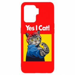 Чехол для Oppo Reno 5 Lite Yes I Cat - PrintSalon