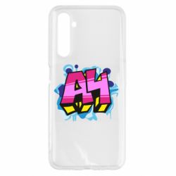 Чехол для Realme 6 А4 Граффити - PrintSalon