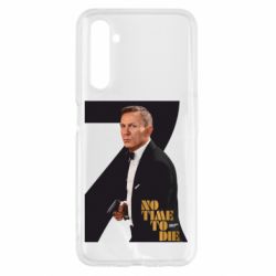 Чехол для Realme 6 Агент 007 Не Время Умирать - PrintSalon