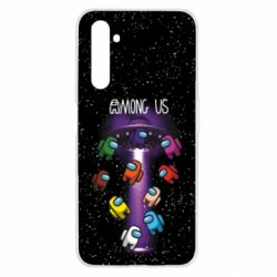 Чохол для Realme 6 Among Us UFO - PrintSalon