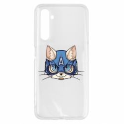 Чохол для Realme 6 Avenger Cat - PrintSalon