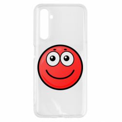 Чохол для Realme 6 Ball with smile - PrintSalon