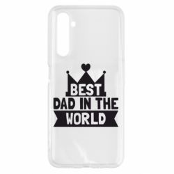 Чохол для Realme 6 Best dad in the world - PrintSalon
