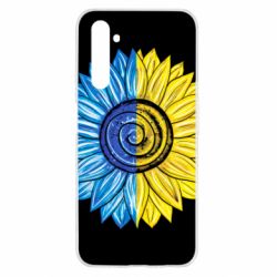 Чехол для Realme 6 Большой подсолнух Украина - PrintSalon