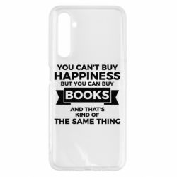 Чехол для Realme 6 Books are happiness - PrintSalon