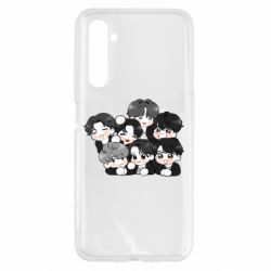 Чохол для Realme 6 BTS Cute Art - PrintSalon